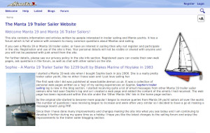 Manta 19 - Sailing website for Manta 19 sailors